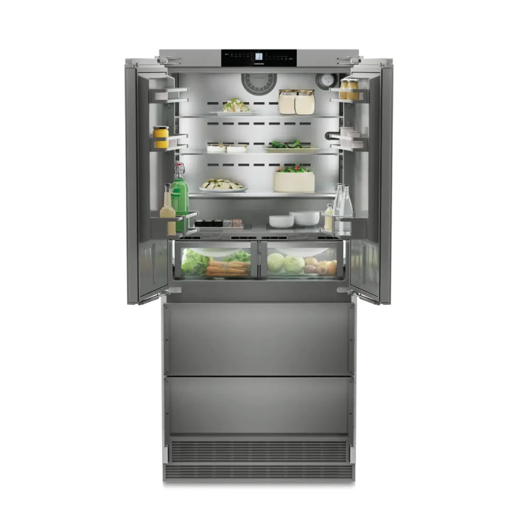 Frigorifer Liebherr qendrim I lire 91 x 204cm I kombinuar Inox